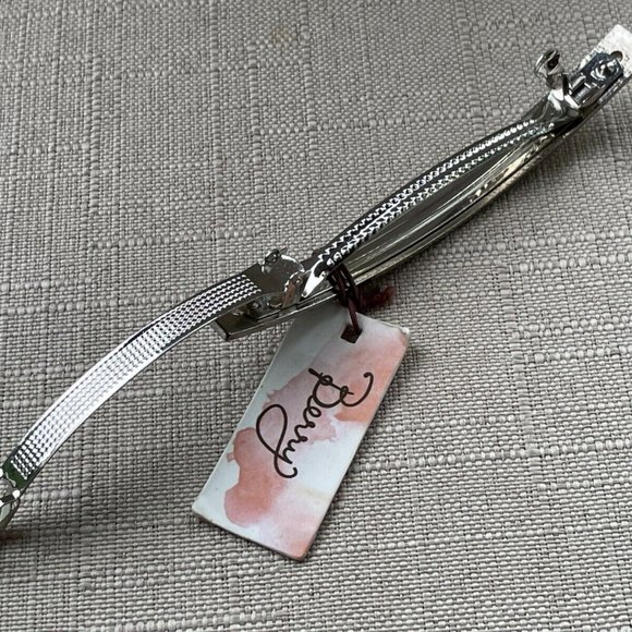 Berry Women Hair Clip Silver Tone Metal Clips Long Clip New Hair Accessory - Picture 8 of 9